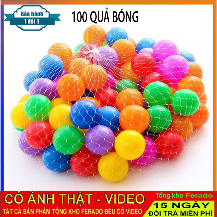 100 trái bóng cho bé yêu