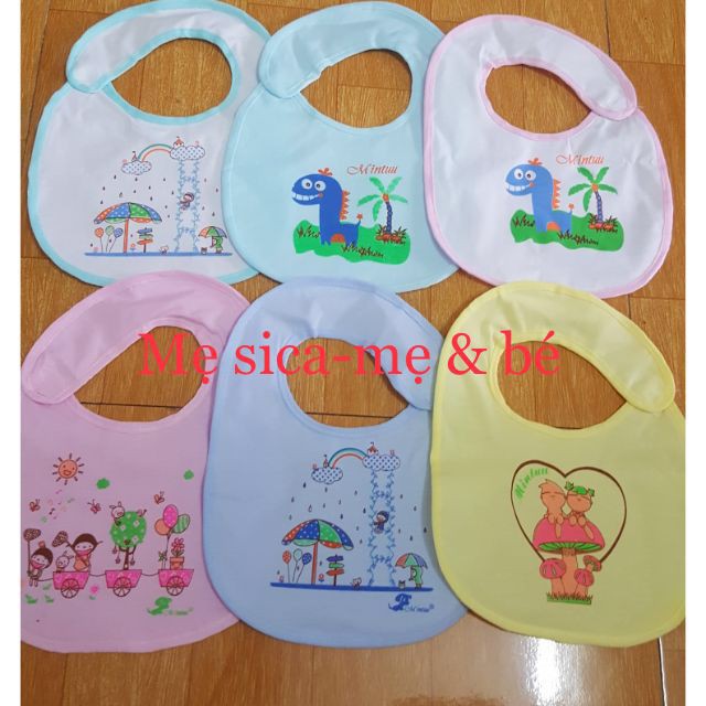 Yếm ăn dặm dán sau cổ