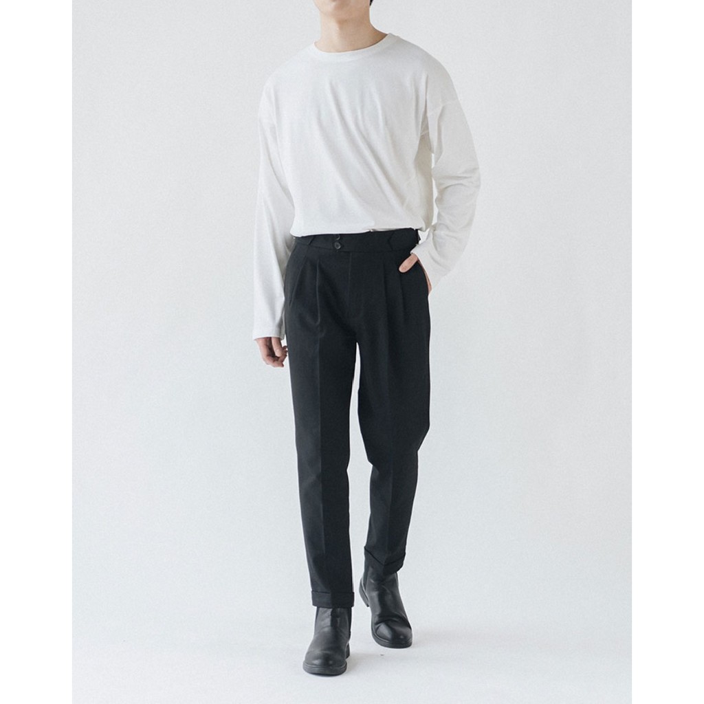 Áo Thun Nam Dài Tay SSSTUTTER cổ tròn chất liệu cotton thoáng mát kind sweatshirt | BigBuy360 - bigbuy360.vn