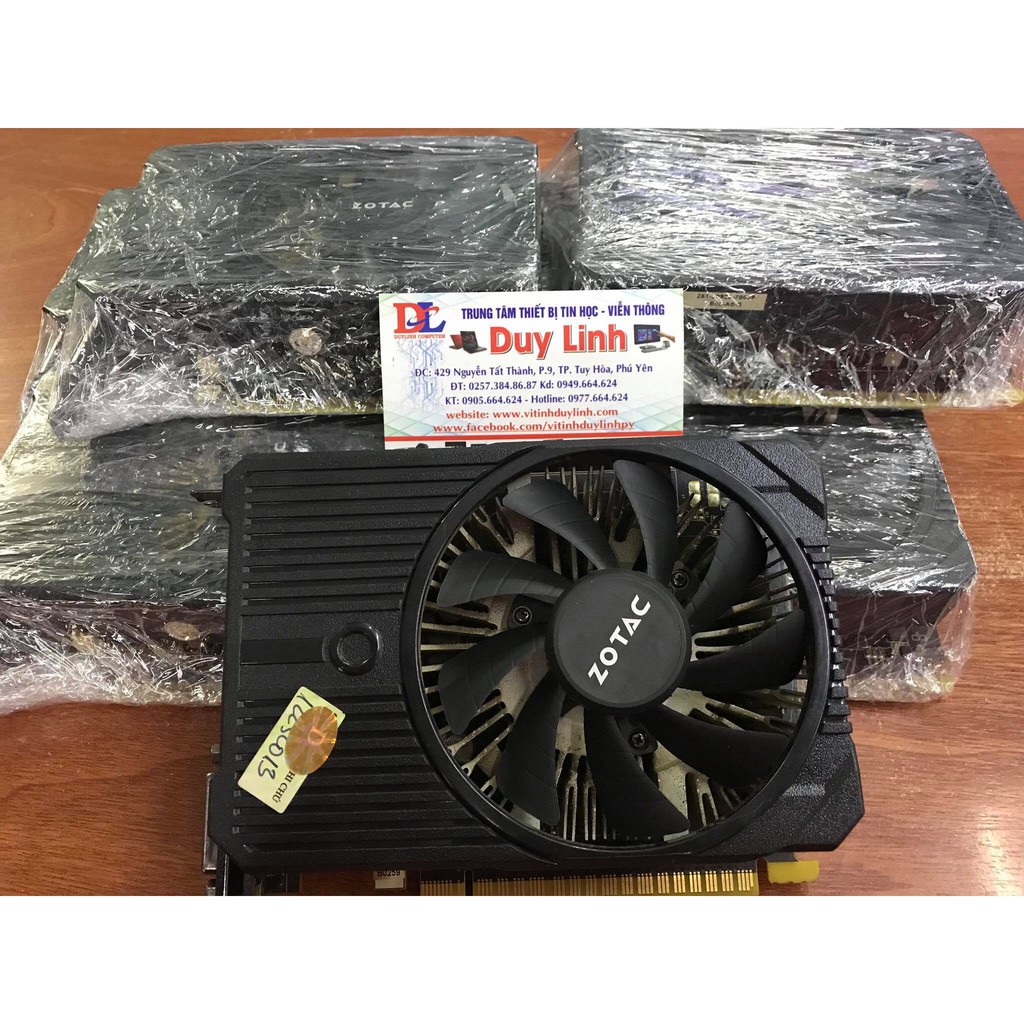 Vga GTX 1050 2G Zotac đẹp ngon lành