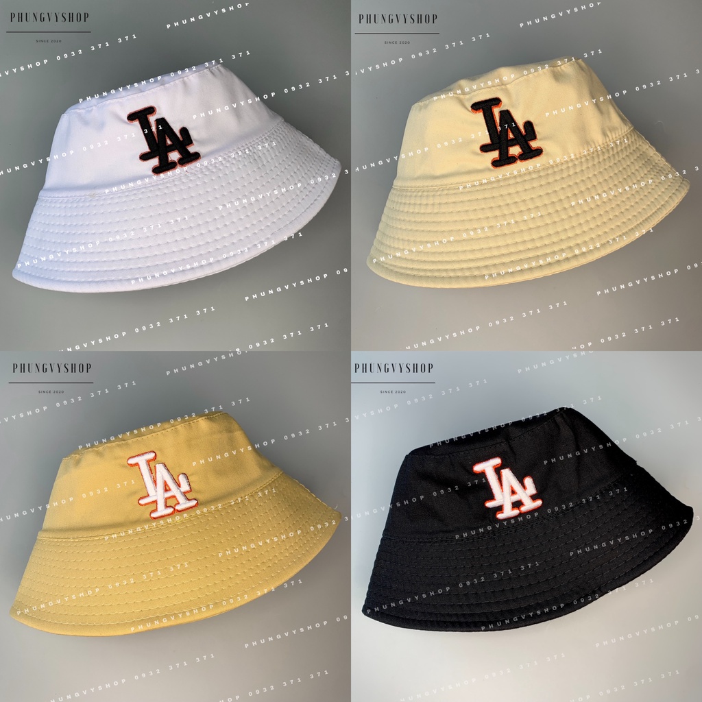 Mũ CỤP cực hot unisex nam nữ-SIÊU RẺ THÊU LÃ VIỀN CHỈ ĐỎ - nón sụp bucket tai bèo