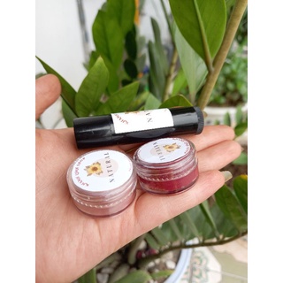 Combo 3 son dưỡng handmade chiết xuất củ dền organic