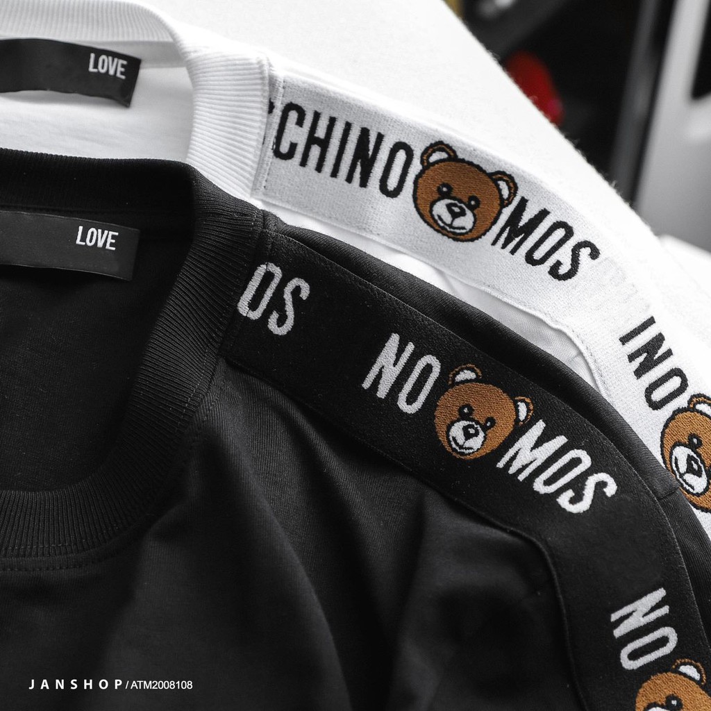 ÁO THUN MOSCHINO CHỮ TAY