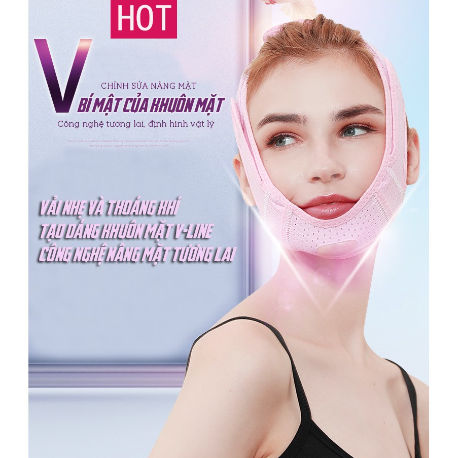 Đai Điều Chỉnh Nâng Cơ Thon Gọn Mặt V-line Mask Cao Cấp