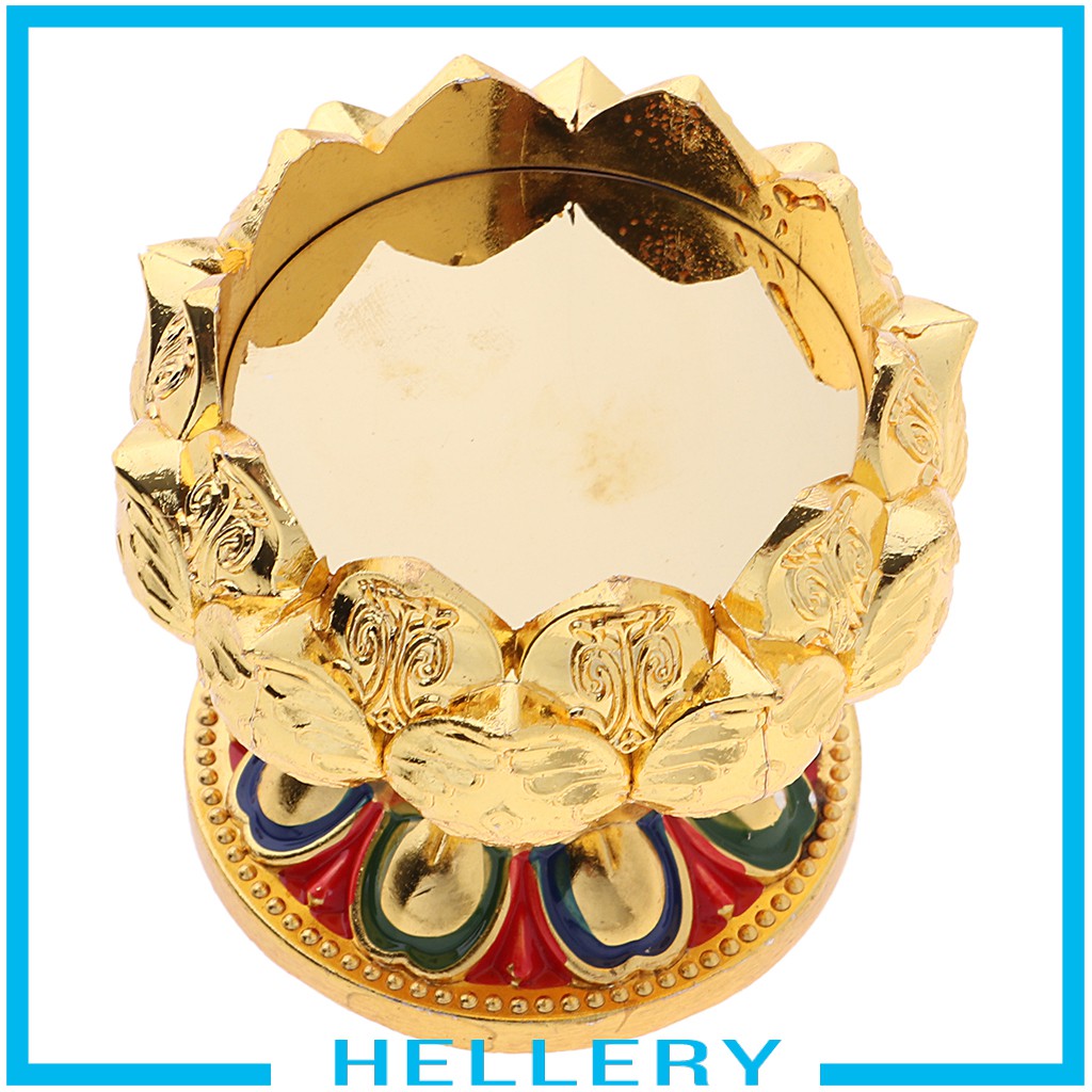 Giá Đỡ Đèn Cầy Hình Hoa Sen / Phật Cầu Nguyện Độc Đáo Trang Trí Nhà Cửa