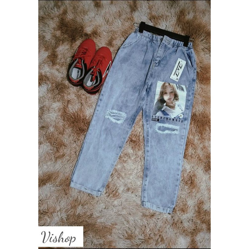 Quần jeans baggy 9tấc đơn giản nhưng nhẹ nhàng tinh tế chất xịn giá rẻ 💕