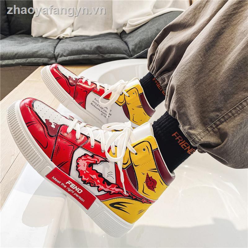 Giày Thể Thao Nam Cổ Cao Thời Trang Hàn Quốc Air Force No.1 Aj | BigBuy360 - bigbuy360.vn