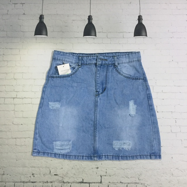 ⚡️[Ảnh Thật] Chân Váy Jeans Chữ A 4024-4025