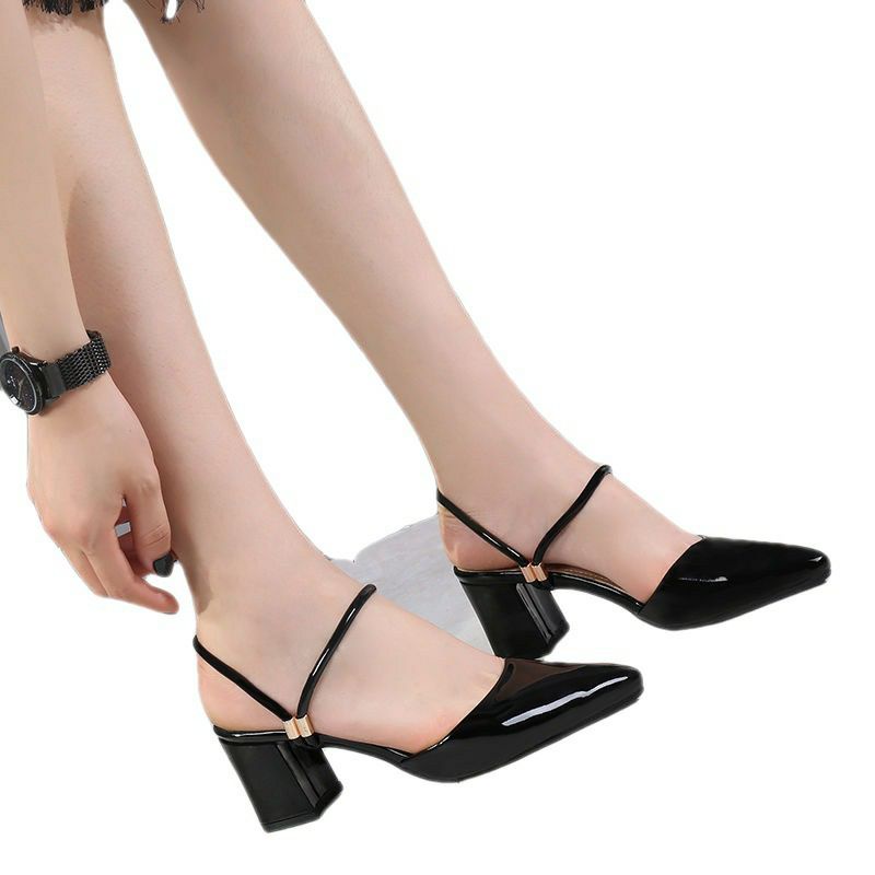 Giày cao gót nữ mũi nhọn 7 cm đi 2 kiểu Mã GA02