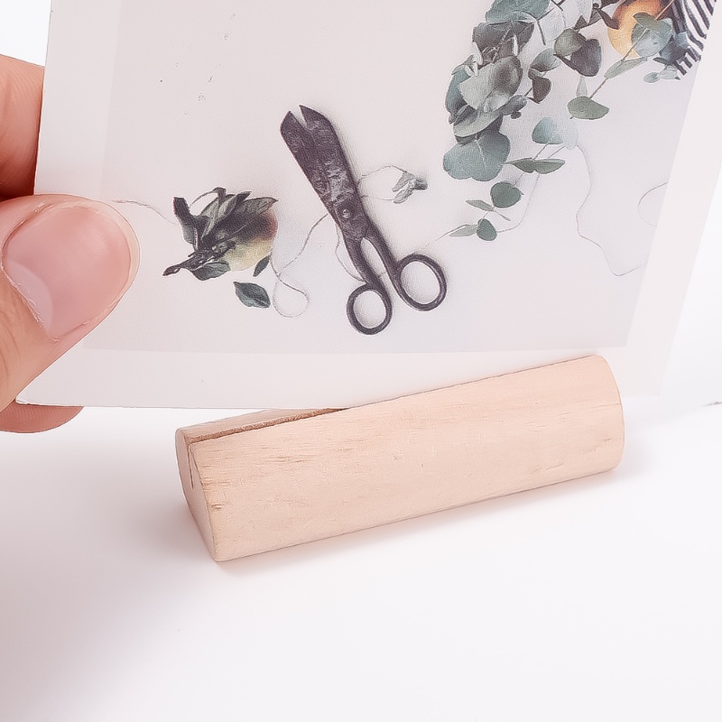 Set 5 Giá Đỡ Ảnh Bằng Gỗ Đa Năng Dùng Trang Trí Tiệc Sinh Nhật / Đám Cưới