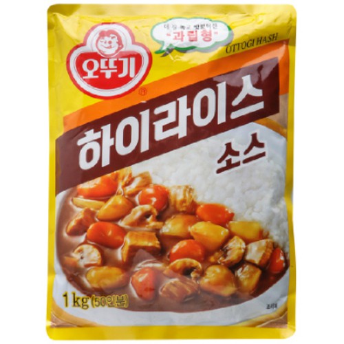 [OTTOGI] BỘT THỊT BẰM 1KG - [오뚜기] 하이라이스 소스 1KG