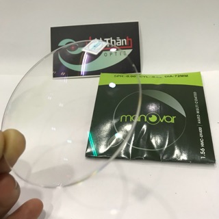 Tròng Kính Chống Tia Cực Tím - Tròng Kính Từ O đến 6 Độ Mắt Cận Mắt Độ