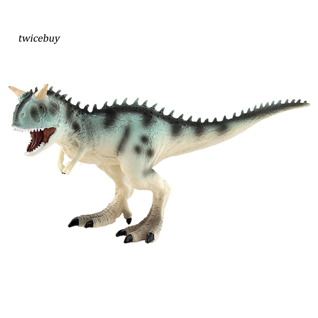 Mô Hình Đồ Chơi Khủng Long Stegosaurus Carnotaurus Chống Rơi Dùng Trang Trí