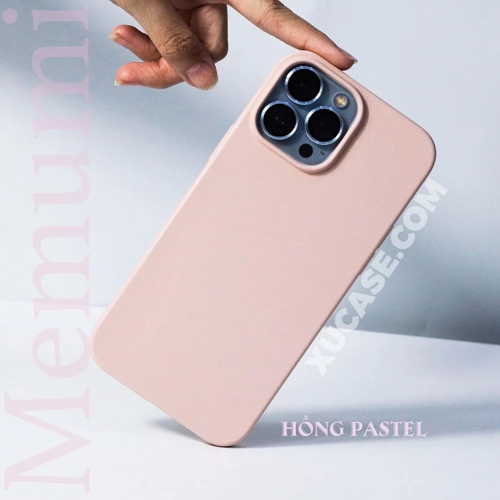 Ốp Memumi Silicone chính hãng cao cấp cho iP