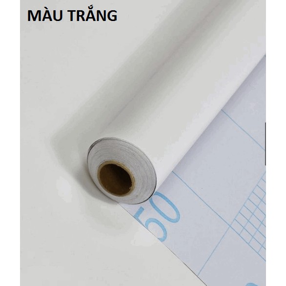 1 mét giấy dán tường cao cấp - một màu trơn - giấy nhám (khổ rộng 45cm) có keo sẵn