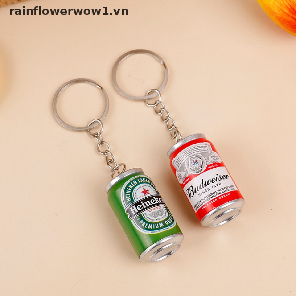 Móc Khóa Hình Ly Bia Giả Dễ Thương