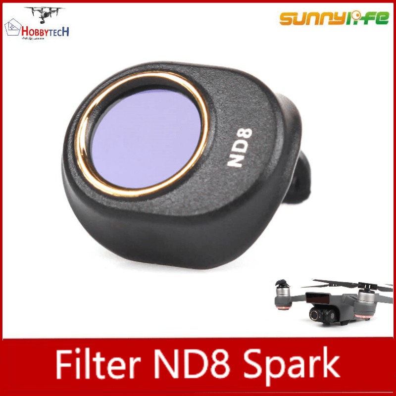 Filter ND 8/16 Spark - chính hãng sunnylife - phụ kiện flycam DJI Spark - filter giảm thiểu ánh sáng vào camera.