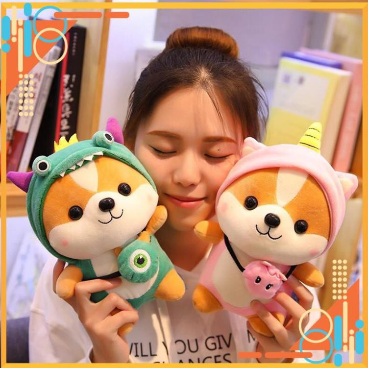 Giảm giá Gấu bông Sóc Shiba Cosplay ngộ nghĩnh đáng yêu [HÀNG LOẠI 1]