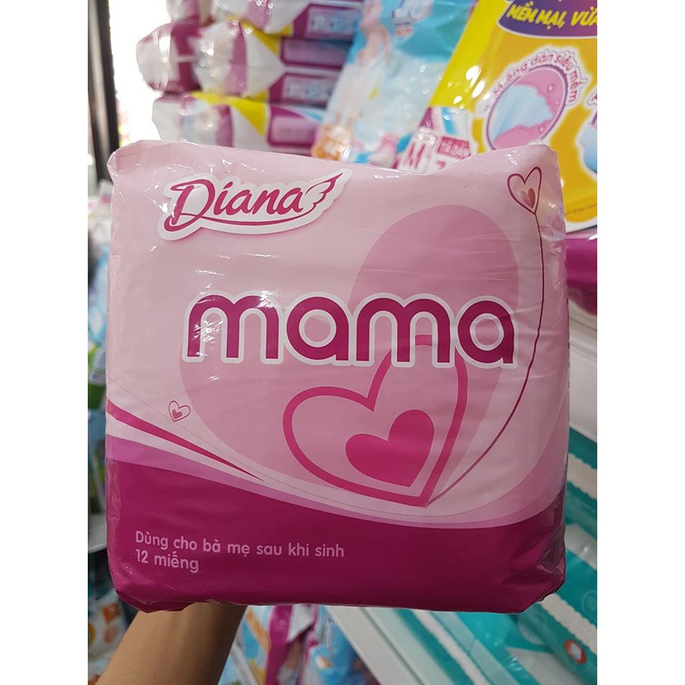 Băng Vệ Sinh MAMA ,Combo 3 Gói Băng Vệ Sinh Cho Mẹ DIANA