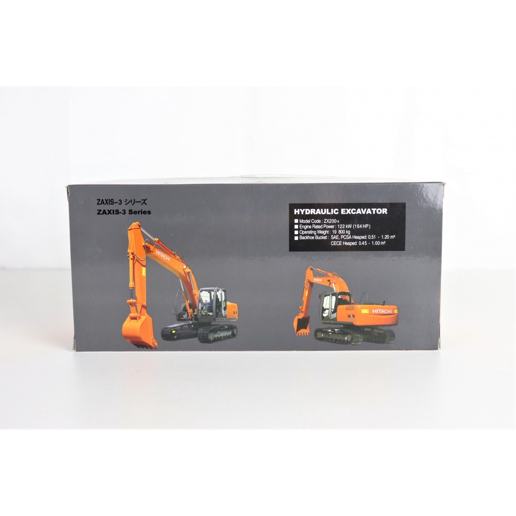 Bộ Mô hình hiếm 1/40 Hitachi Zaxis ZX200-3 Chính hãng sản xuất máy xúc Full box - 1/50 Tadano Crevo 500 cực hiếm No box