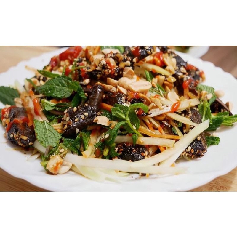 Khô bò đen cắt sẵn 500g