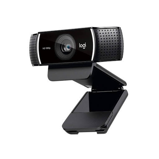 Webcam logitech C922 pro HD, autofocus dùng rất tốt cho học online, hội họp và livestreams, có hỗ trợ mic kép