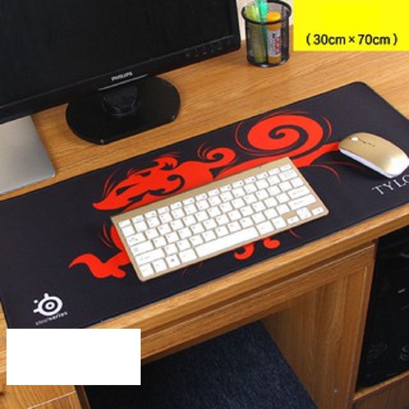 Miếng lót chuột ( mousepad )  cỡ lớn 70x30 , dày 3 li cực ngầu