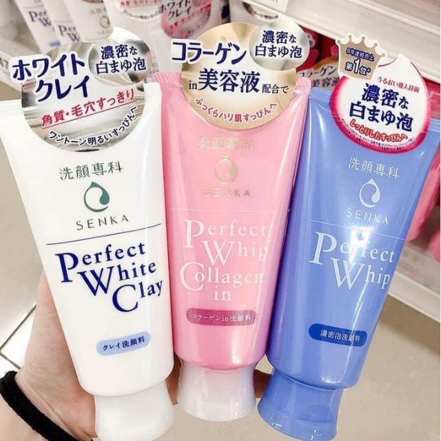 [NỘI ĐỊA NHẬT] Sữa rửa mặt Shiseido Perfect Whip tơ tằm - siêu tạo bọt