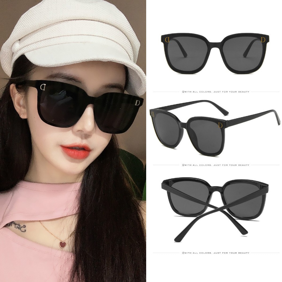 Kính Mát Gọng Vuông Thời Thượng Cho Nam