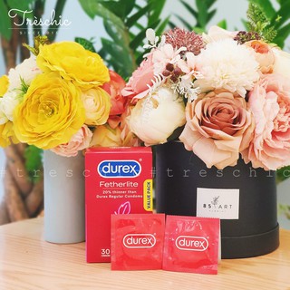 Bao cao su Durex Fetherlite siêu mỏng (30 cái)