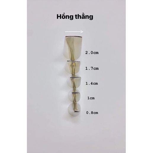 Đui hồng thẳng nhỏ 0.8cm -0.9cm