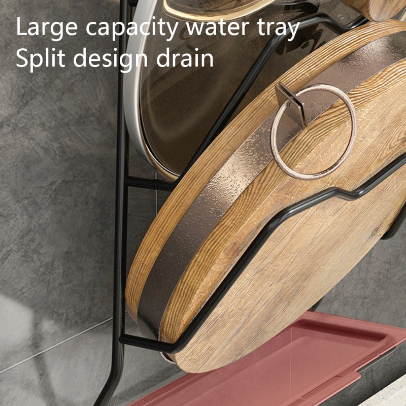 Giá Đỡ Nắp Nồi / Thớt Đa Năng Tiện Dụng Cho Nhà Bếp