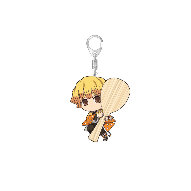 Móc Khóa Nhựa Acrylic Mặt Hình Nhân Vật Anime Demon Slayer