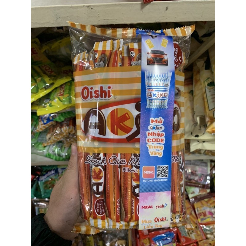 Bánh que Oishi Akiko đủ 6 vị