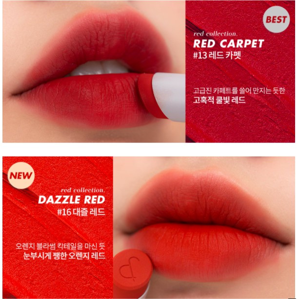 Son Lì Siêu Nhẹ Môi Rom&amp;nd Zero Matte Lipstick 3.0g