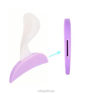 Khuôn tỉa lông vùng bikini tạo hình tam giác/ trái tim/ đường thẳng quyến rũ bằng silicon cho phái đẹp