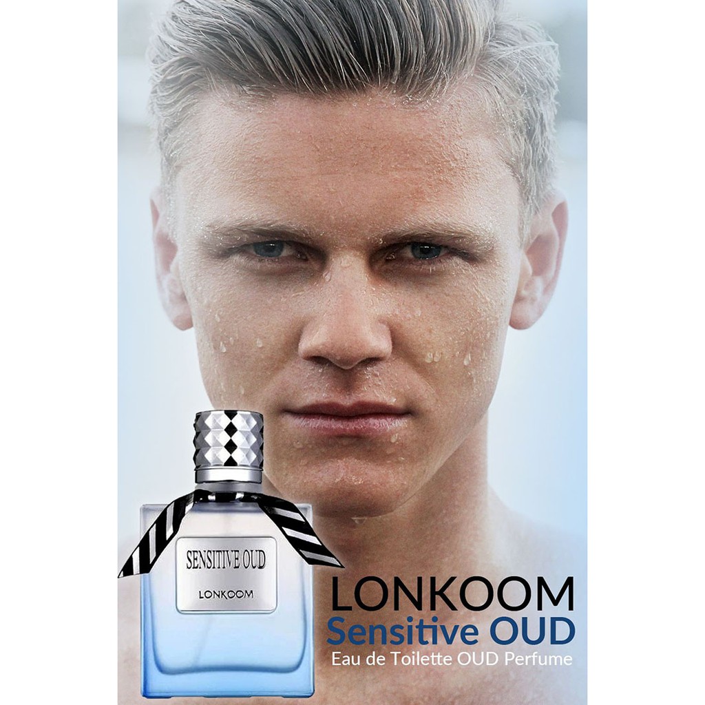 Nước hoa nam Black Oud Lonkoom 100ml nồng độ EDT hàng chính hãng lưu hương 7-8 giờ | Thế Giới Skin Care