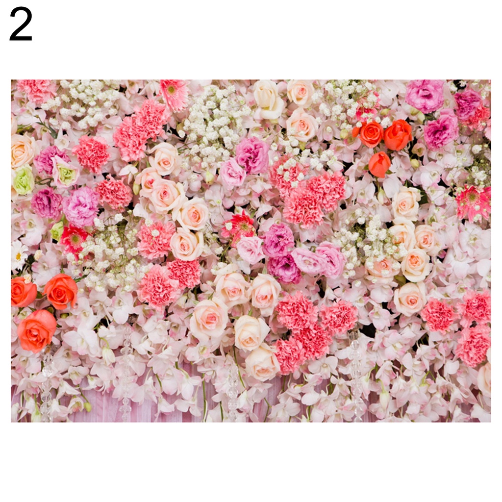 Phông Nền Chụp Ảnh Họa Tiết Hoa Hồng Xinh Xắn