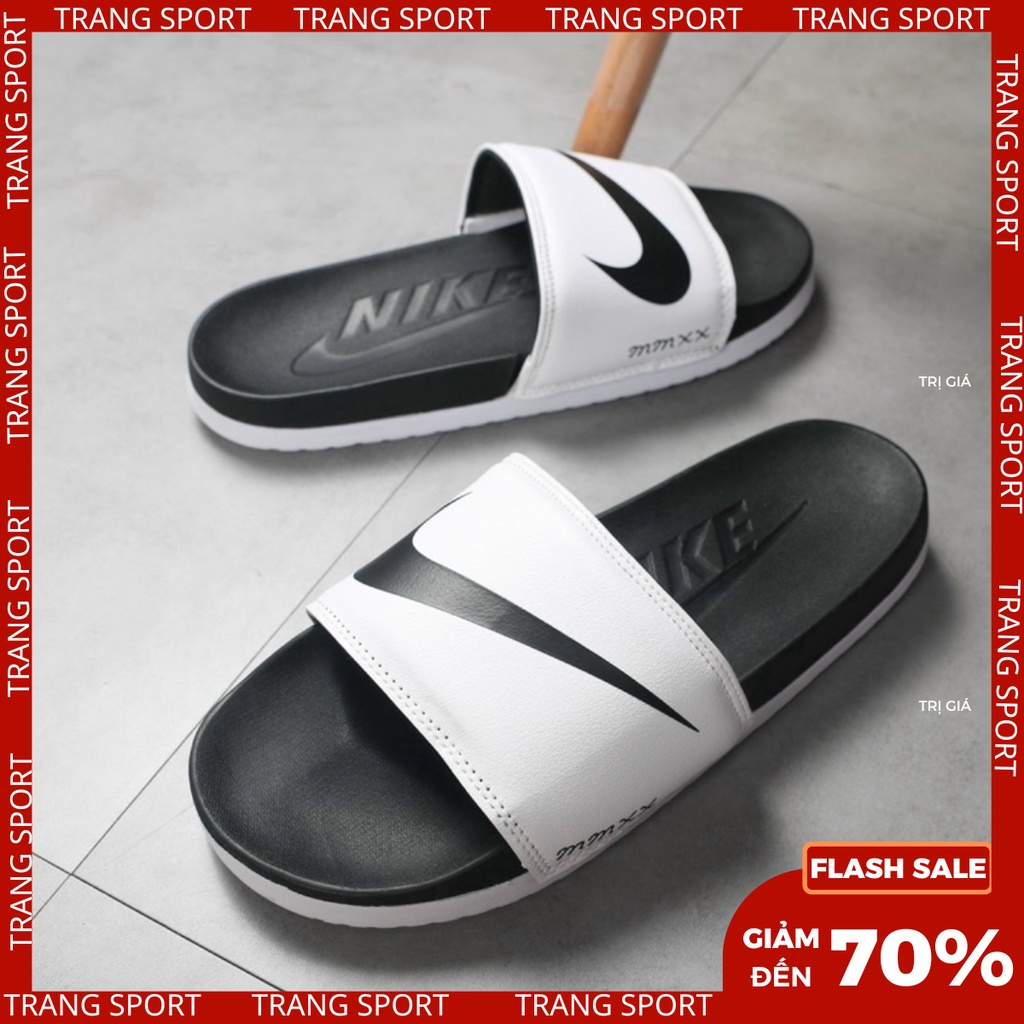 Dép nam quai ngang nệm êm siêu êm ái TẶNG HỘP