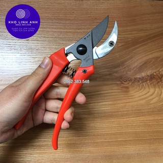 [Tặng lò xo] Kéo cắt cành tỉa cành cao cấp Nhật Bản cực khỏe, cắt cành cứng, cà phê, nhãn ...