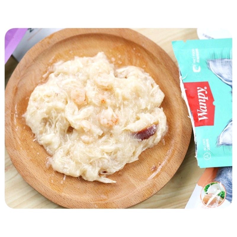 Pate Wanpy gói 80g cho mèo ( bỏ sỉ )