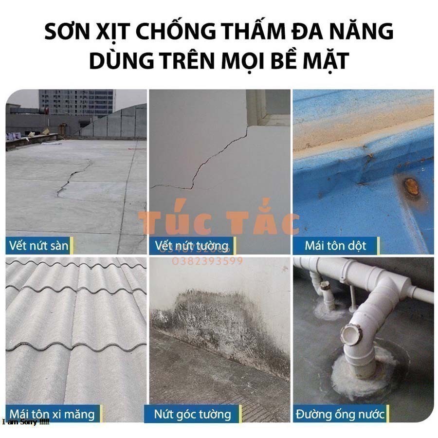 Xịt chống thấm, chai xịt chống dột - Chợ Túc Tắc - bán cả thế giới