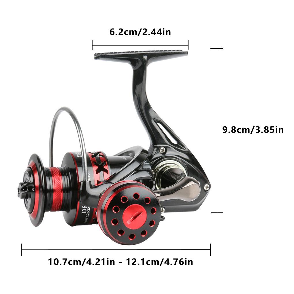 Guồng Quay Câu Cá Bằng Kim Loại Chất Lượng Cao