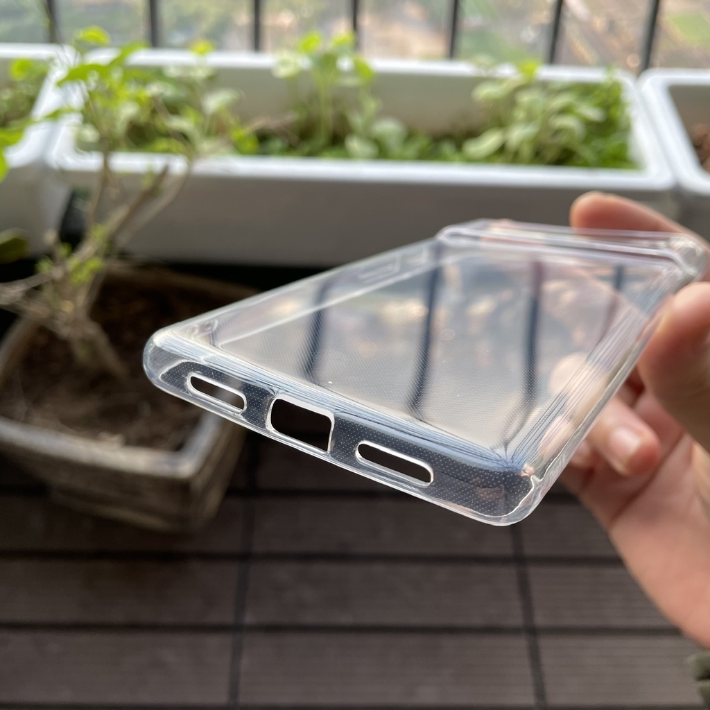 Ốp lưng silicon Gor cho Google Pixel 6 siêu mỏng, có gờ bảo vệ camera