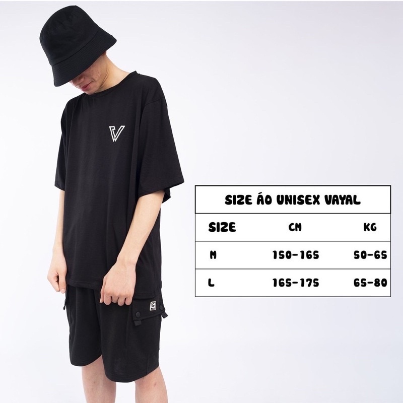 Áo thun unisex thương hiệu Vayal cực chất, áo phông nam nữ chất liệu cotton cao cấp thấm hút mồ hôi