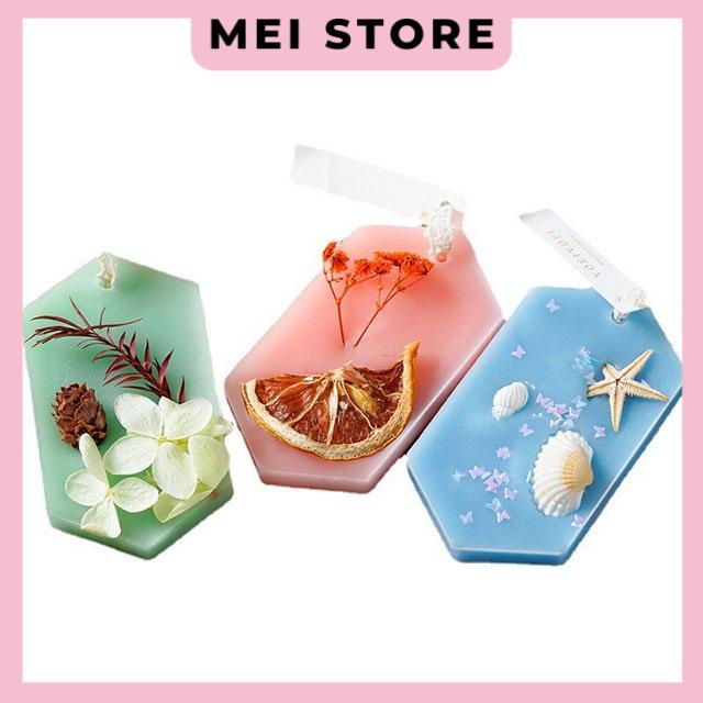 Sáp Thơm Hoa Khô Hình Lục Giác Treo Tủ Quần Áo Khử Mùi Ẩm Mốc , Khử Mùi Không Khí