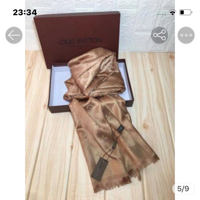 Khăn lv nâu kèm fullbox 259k