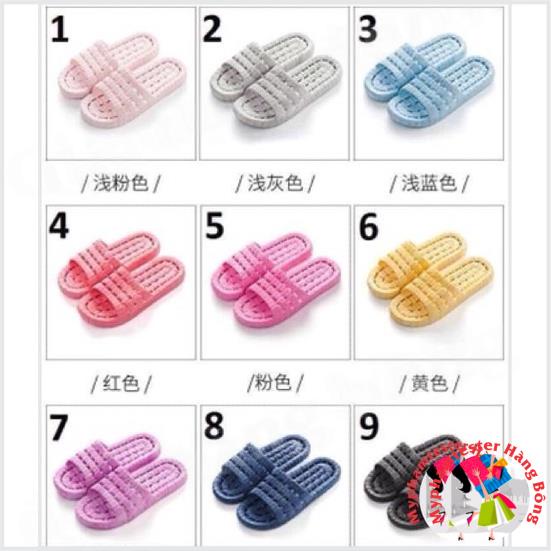 Dép đi trong nhà nhựa dẻo Hàn Quốc