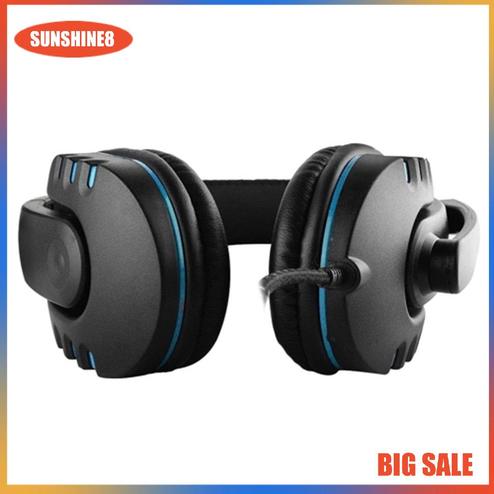 【SUN】Wired Gaming Headphones Noise Canceling Earphone Microphone Volume Control