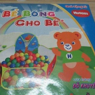 Lều bóng kèm 100 bóng cho bé